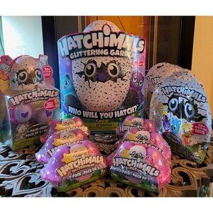 HATCHIMALS Glittering Garden Mystery Egg lot CollEGGtibles~NEW~BlindBag Season 1
